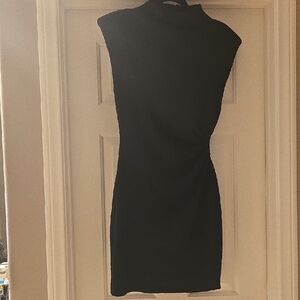 Astr Black Mini Dress